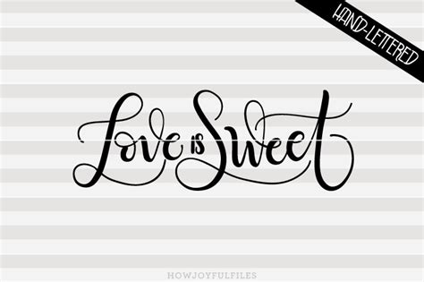 Download Free To teach is to love - SVG - PDF - DXF - hand drawn lettered cut
file for Cricut Machine